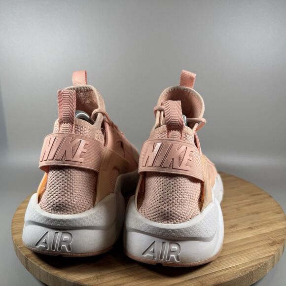 S Nike Mens Air Huarache Run Ultra Breathe 833147 Orange Running Shoe Sneaker 10 - Picture 4 of 8